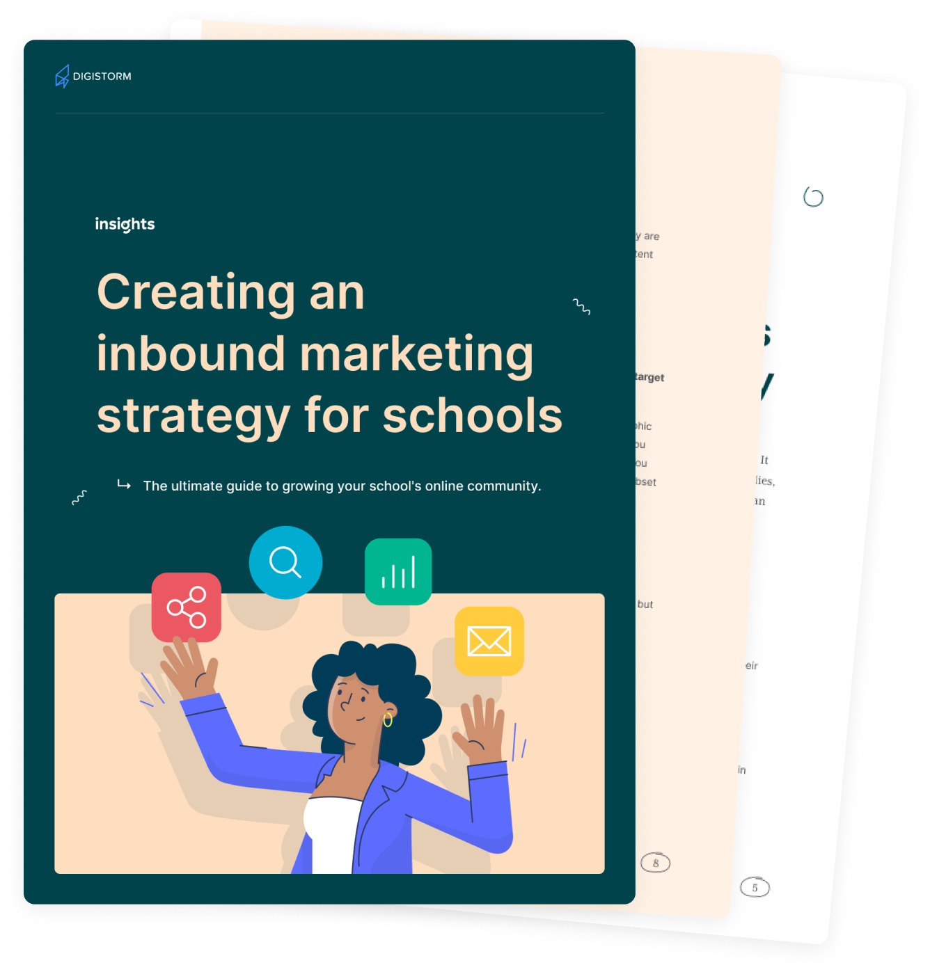 Creating an inbound marketing strategy for schools - guide cover